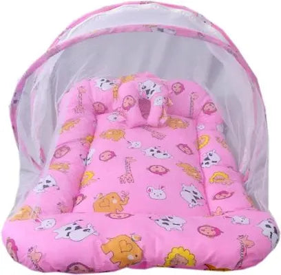 Baby Bed Mosquito nets/Machardani With pillow 0 to 1 Year Old Baby