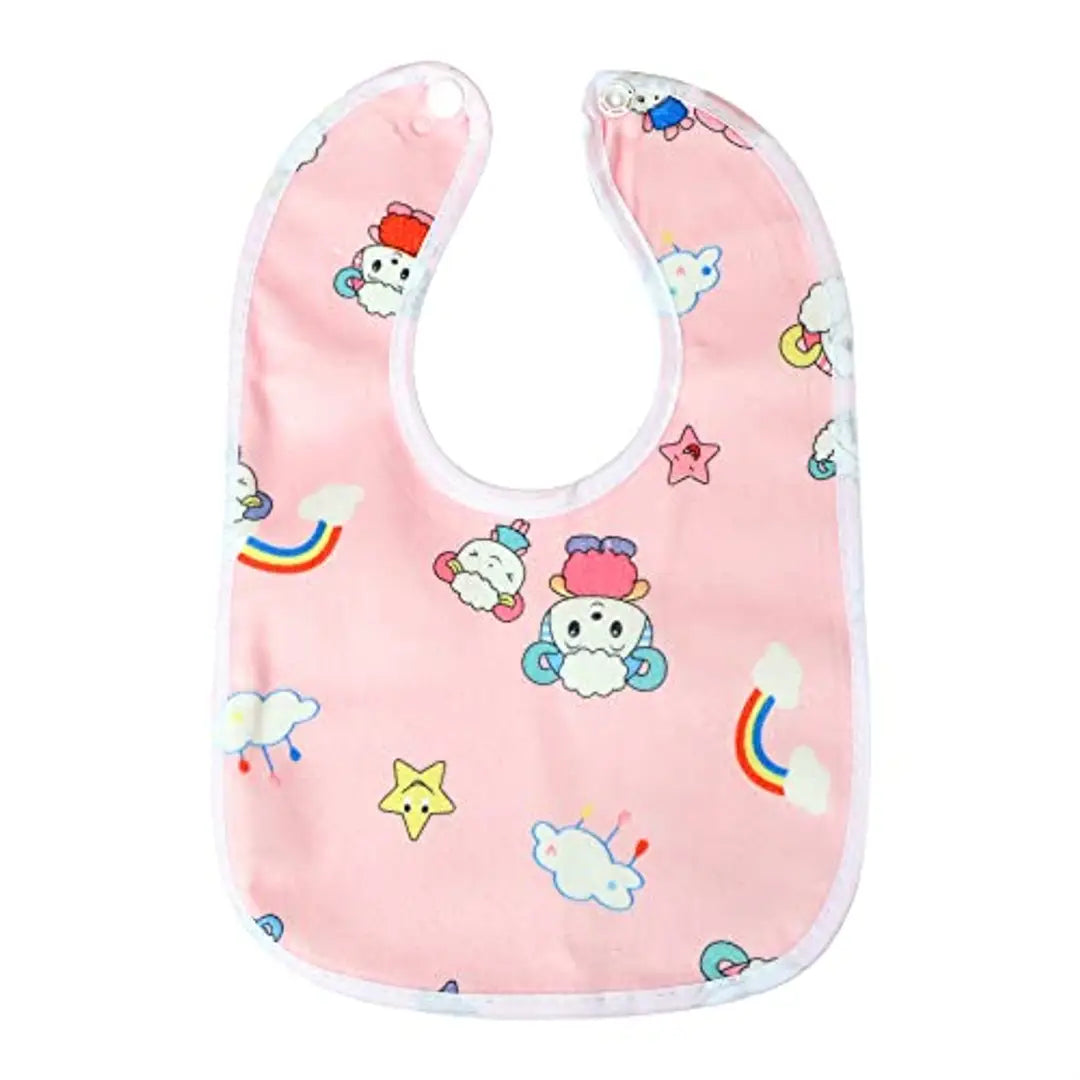 MW PRINTS Baby Fastdry 3pcs Bibs | Feeding Infants and Toddlers| 0-2 Years | Waterproof, Spill Resistant Bibs| Useful Baby Shower Gift| Pocket-Friendly | Infant Apron | Soft Infant Cotton