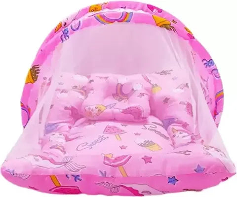 Baby Bed Mosquito nets/Machardani With pillow 0 to 1 Year Old Baby