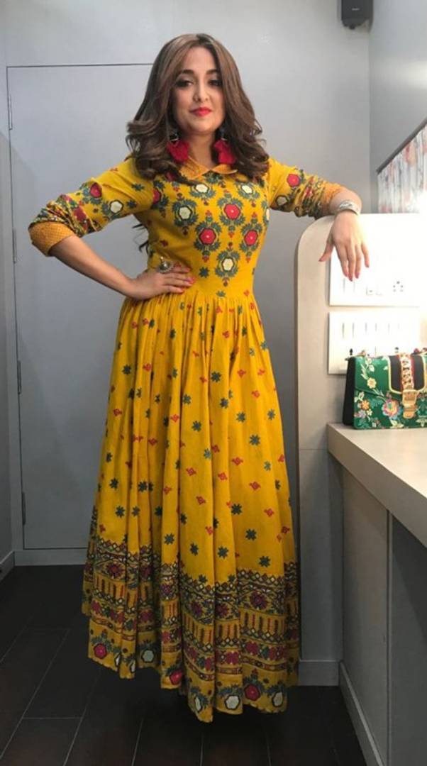 Women's Rayon Long Kurtis