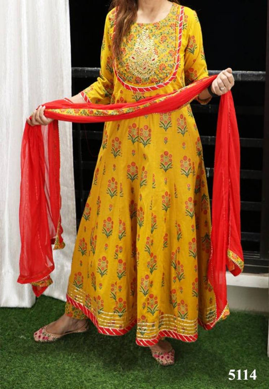 Kurti palazzo with dupatta
