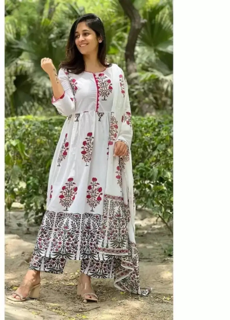Women Kurta, Bottom  Dupatta Set
