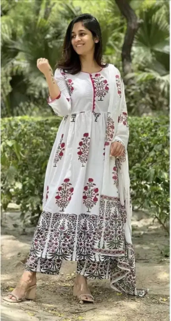 Women Kurta, Bottom  Dupatta Set