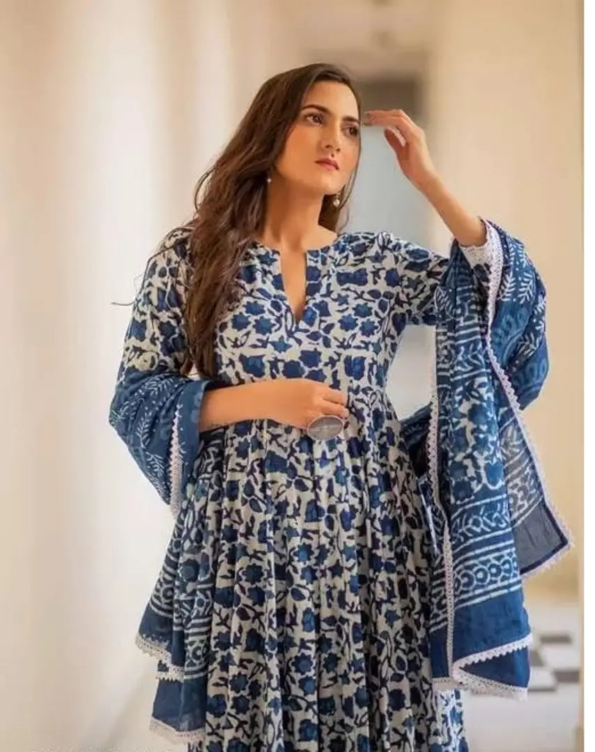 Fancy Rayon Kurta Set For Women